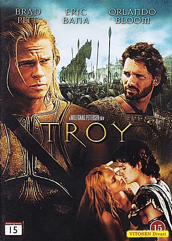 Troy - Troija, englantilainen kansi